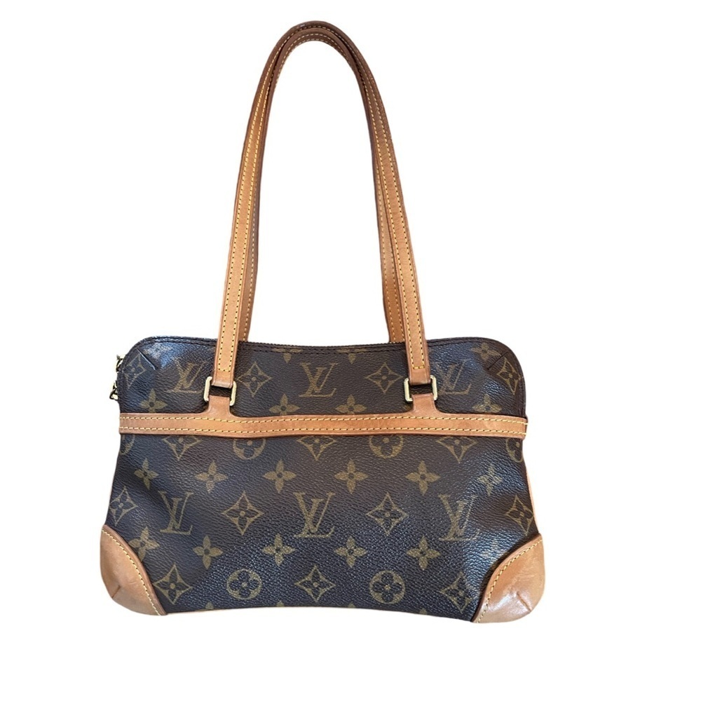 Louis Vuitton Authentic Vintage Mini Coussin Monogram Canvas Shoulder Bag RARE